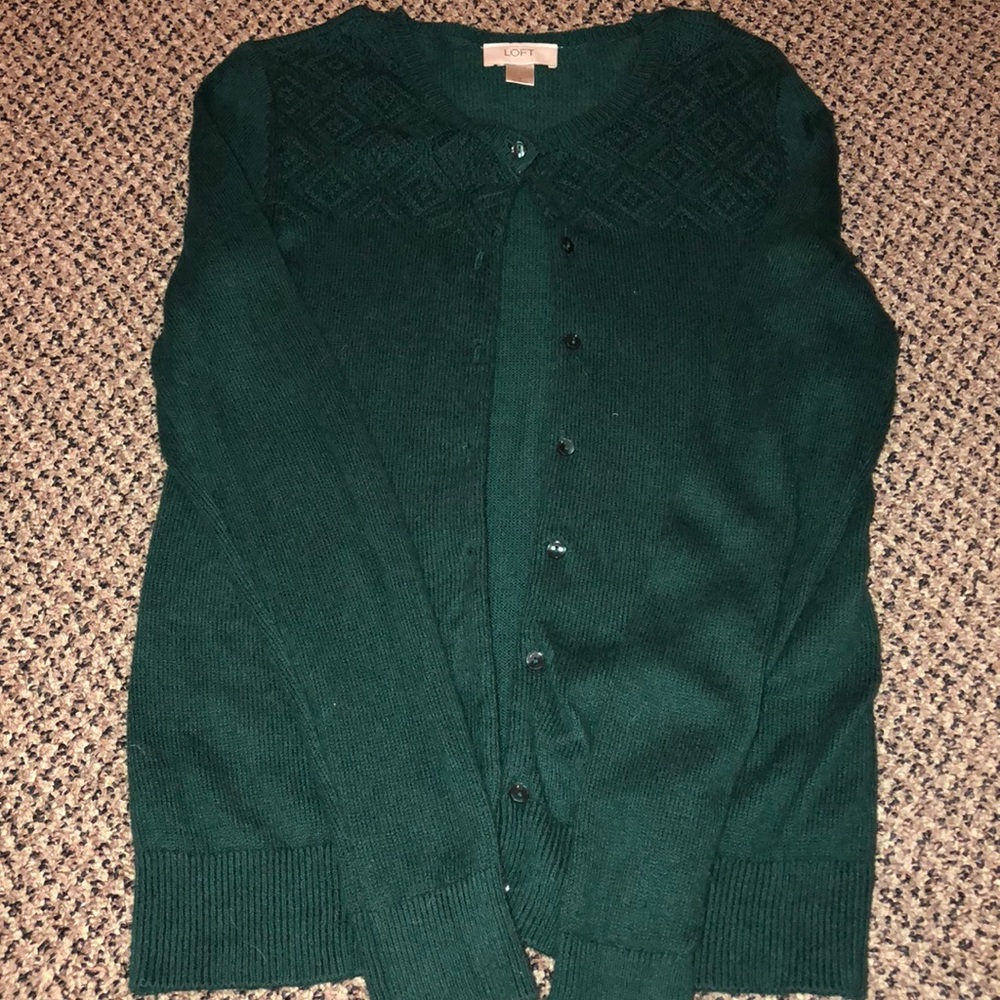 Emerald Loft Sweater, size Small